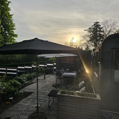 Tiny House - Ferien in Bad Bentheim - Sonnenuntergang